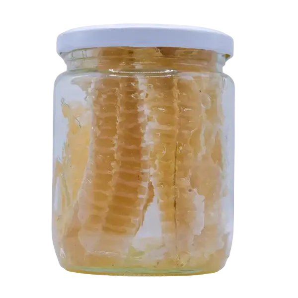 Miel pura en panal, miel de abeja 100% en su estado natural