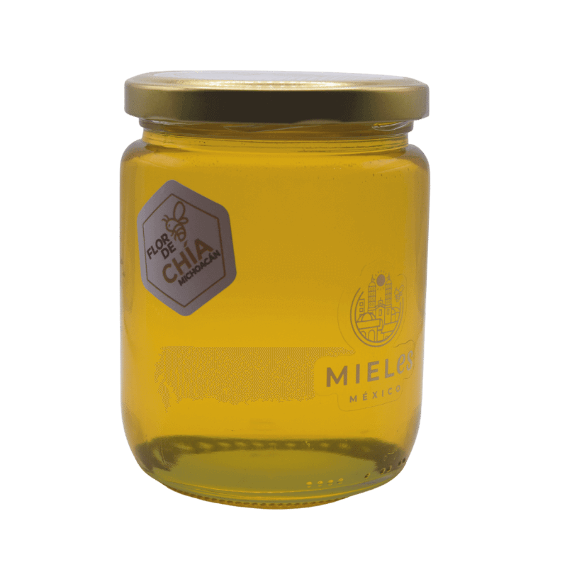 Miel de abeja pura y natural de flor de chía