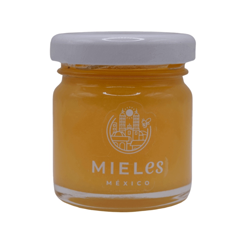 Miel de abeja, cruda, pura y natural de flor de casahuate 50 g