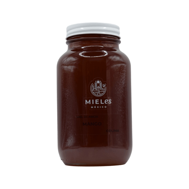 Miel de abeja, cruda, pura y natural de flor de mango 1400 g