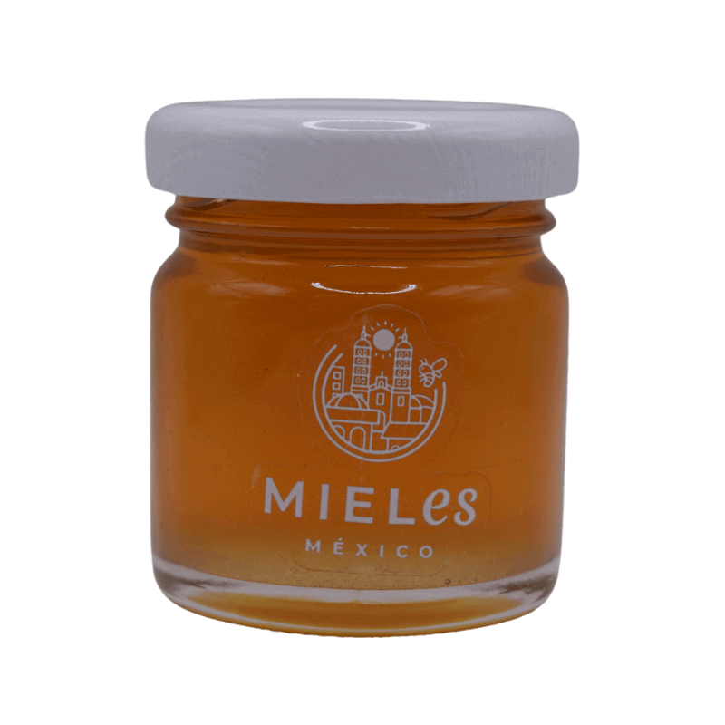 Miel de abeja, cruda, pura y natural de flor de mango 50 g