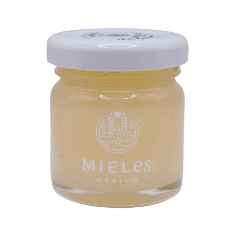 Miel de abeja, cruda, pura y natural de flor de mezquite 50 g