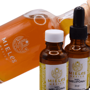 Miel melipona de abejas sin aguijón, para enfermedades de los ojos y la piel