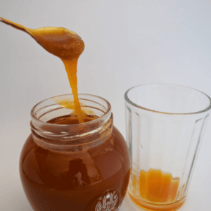 Miel de abeja de azahar para resfriados en invierno
