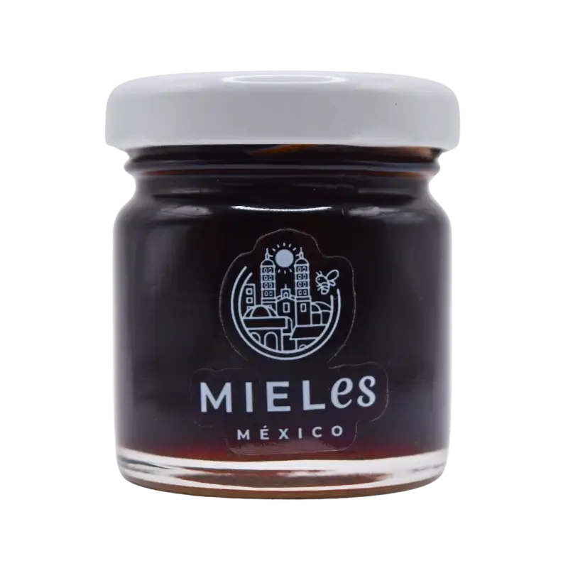 Miel de abeja de mamey pura y natural de mielesmexico.com 50g