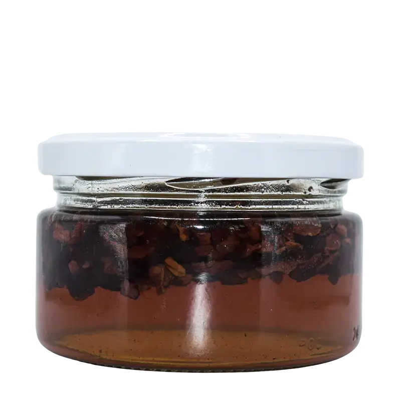 Nibs de cacao con miel de café