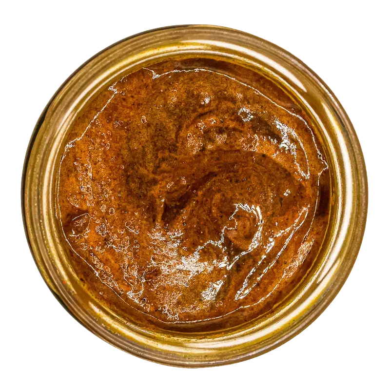 Miel dorada de mezquite con especias, 200 g