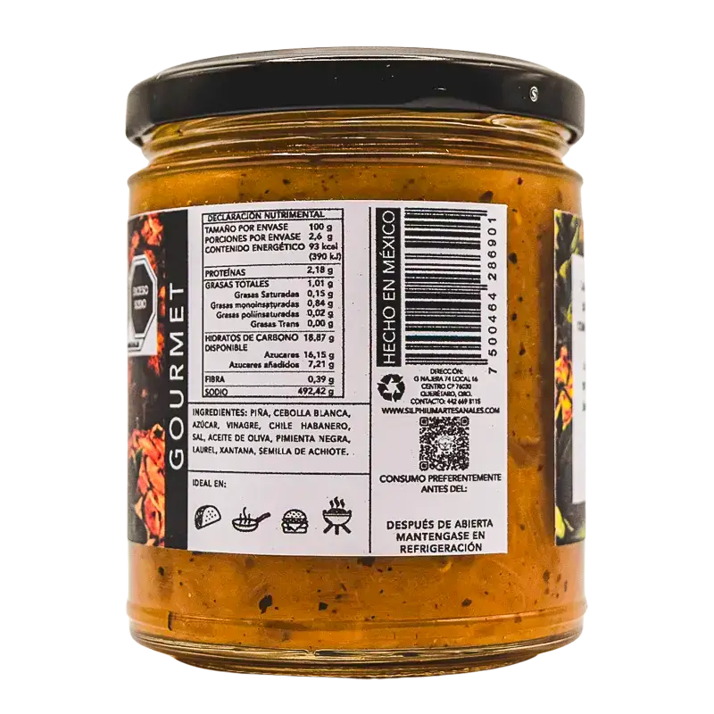 Chutney: Salsa agridulce de Silphium Artesanales, 260 g. - Imagen 12